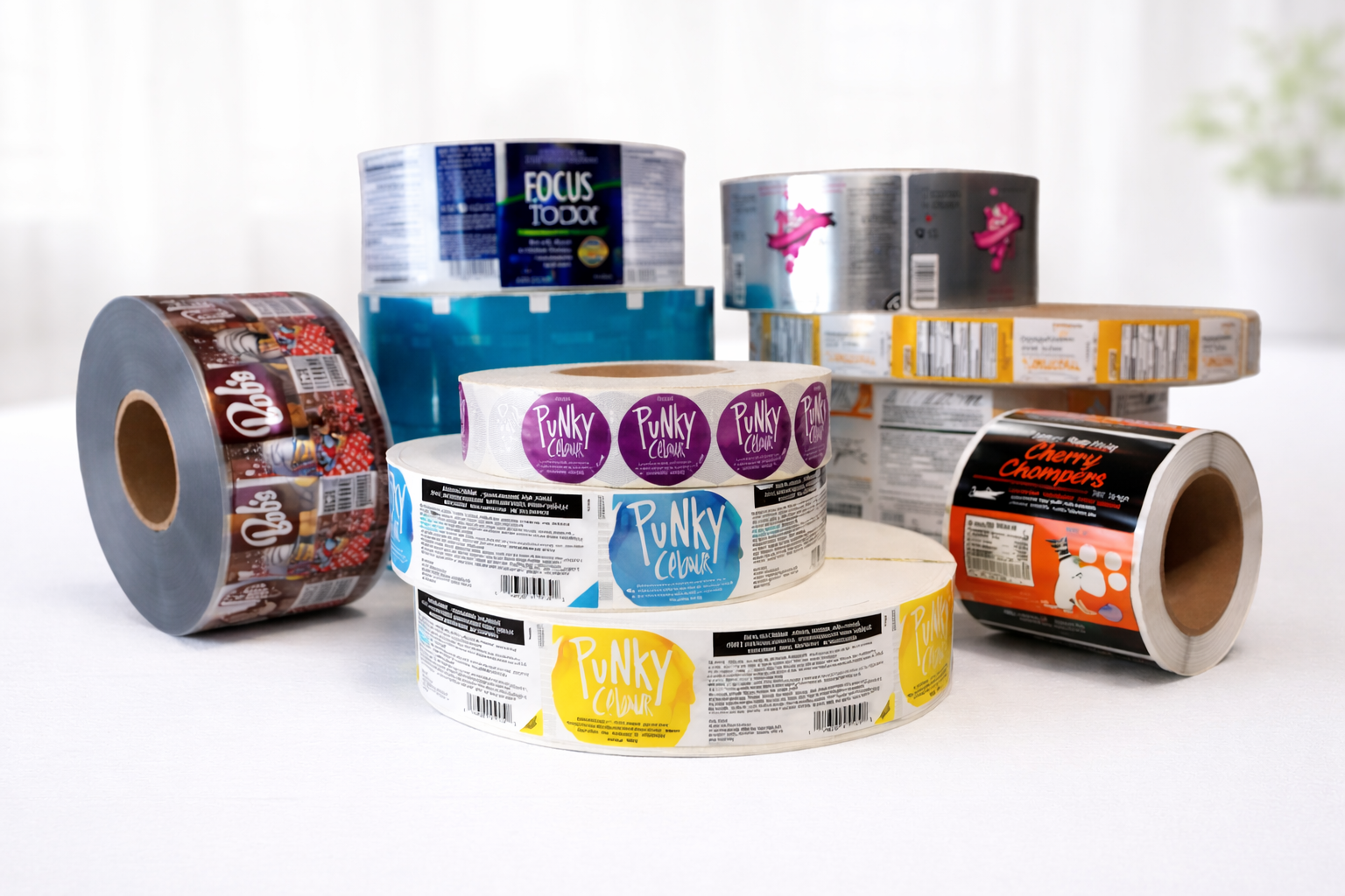 ADESIVOS E ETIQUETAS